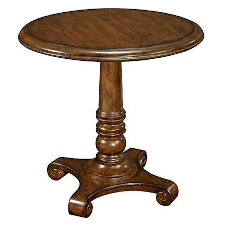Brienz Olde Forest Pedestal Table
